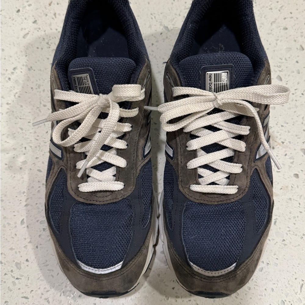 New Balance 990v4 Navy/Gray (990NV4) - Men’s 10.5 US - Picture 3 of 8